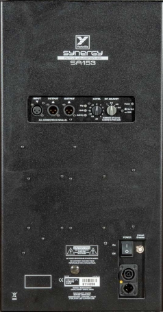  image 3 SA153 Synergy 15” Powered Loudspeaker