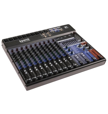  image 2 BPM12 12-Channel Battery-Powered Mixer with USB