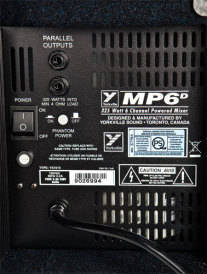  image 3 MP6D2 Micromix  6-Channel, 325-WATT Powered Mixer