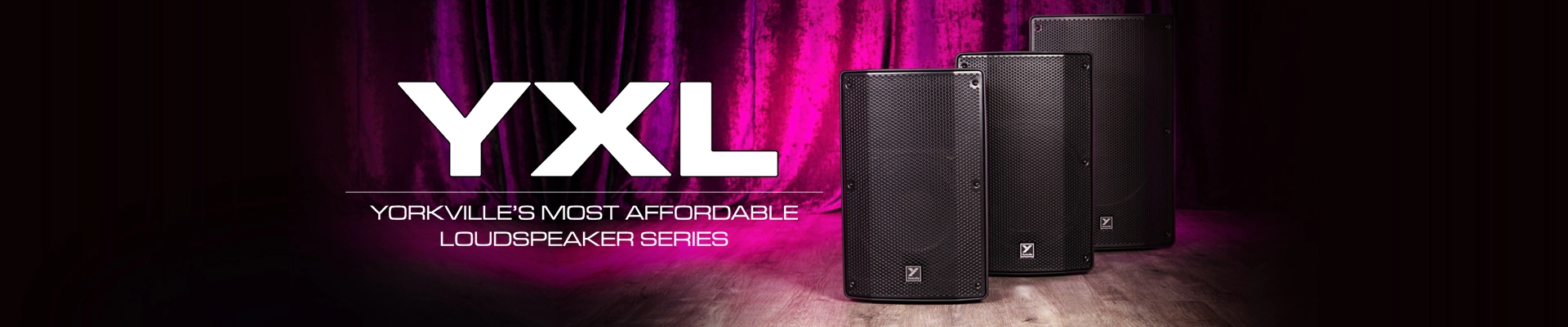 YXL Loudspeakers Banner banner